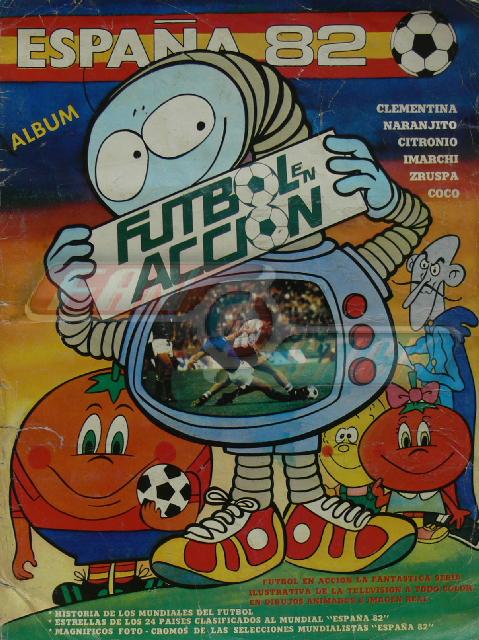 Futbol en acción. España 82